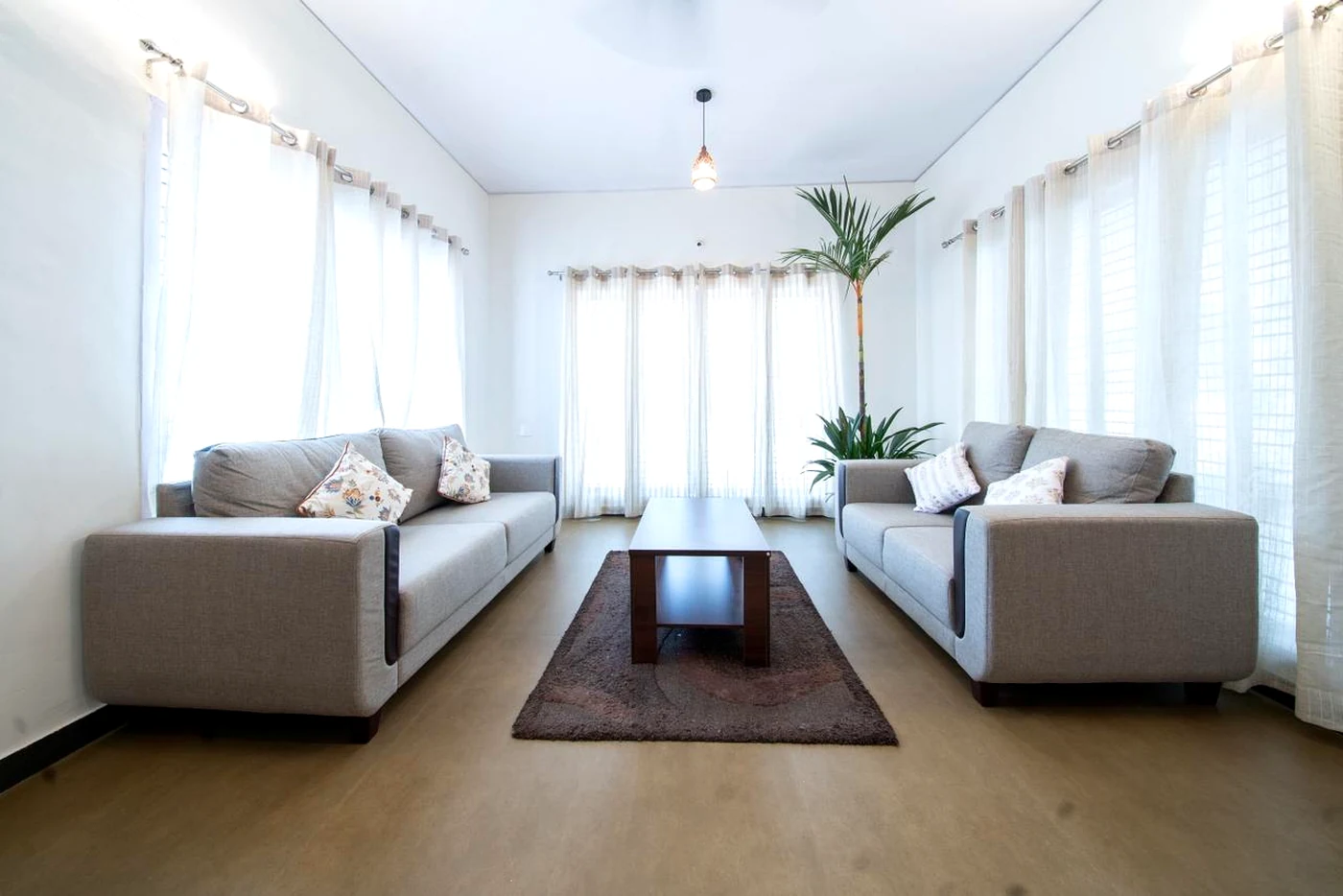Main living room at Mango Tree Homestay.